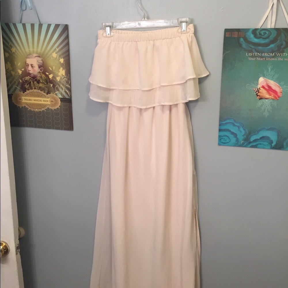 Strapless Maxi Dress